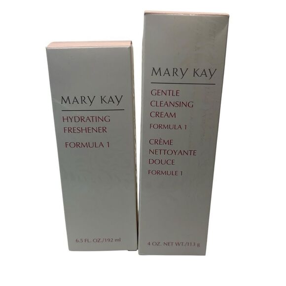 Mary Kay hydrating freshener formula skincare and GENTLE CLEANSING CREAM FORMULA - Picture 1 of 8